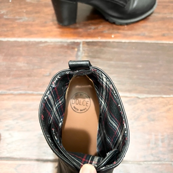 Mojo Moxy Black Heeled Boots - Picture 5 of 7